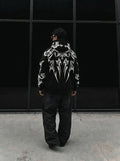 OVERSIZED CYBERPRINT HOODIEE