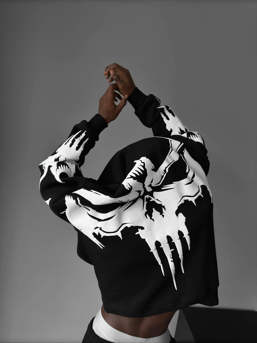 THE GHOST OVERSIZED HOODIE