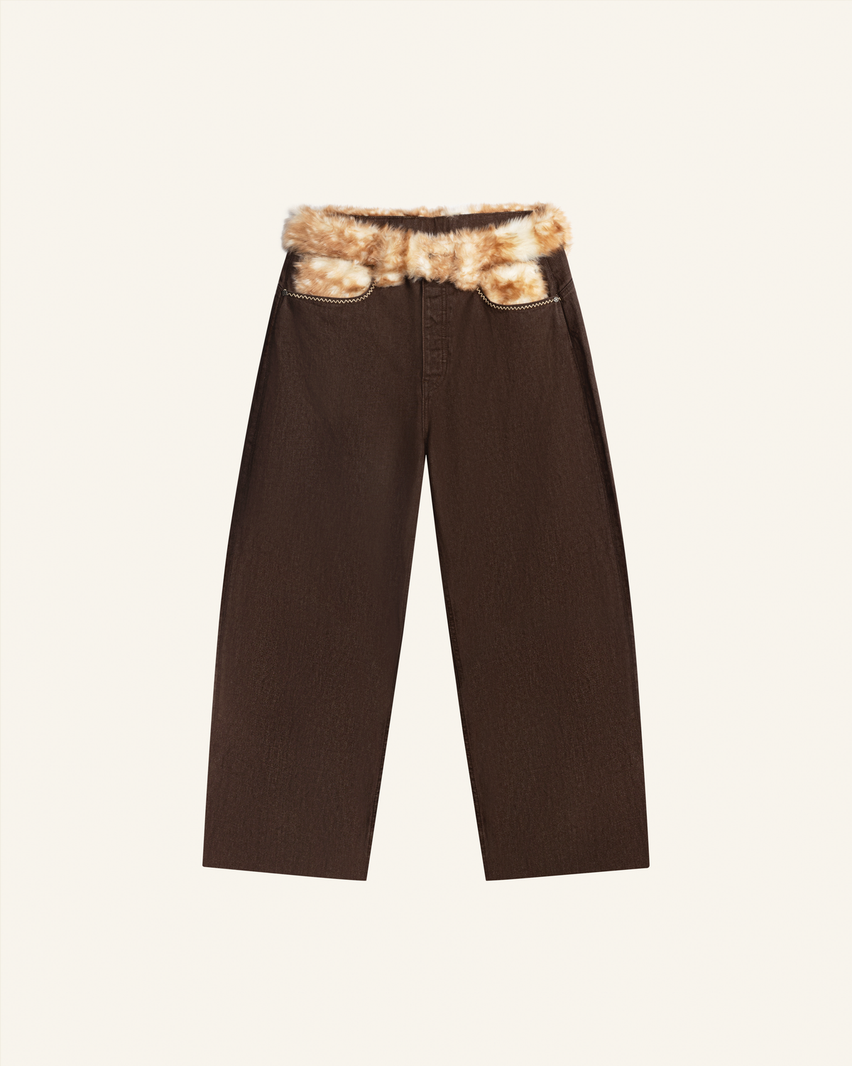 The fur art denim