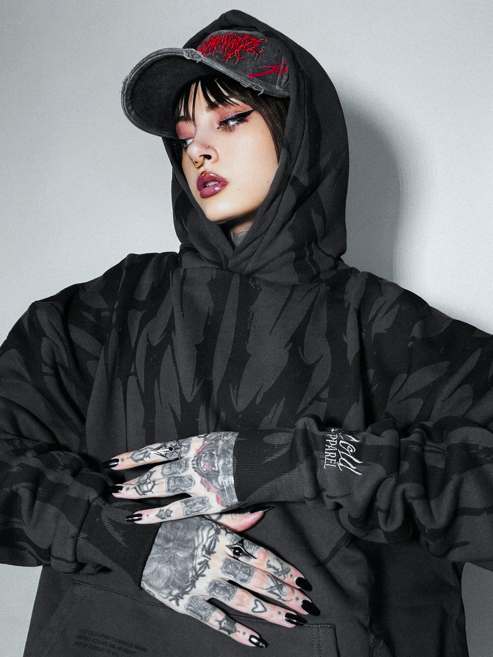 The Black Skin hoodie